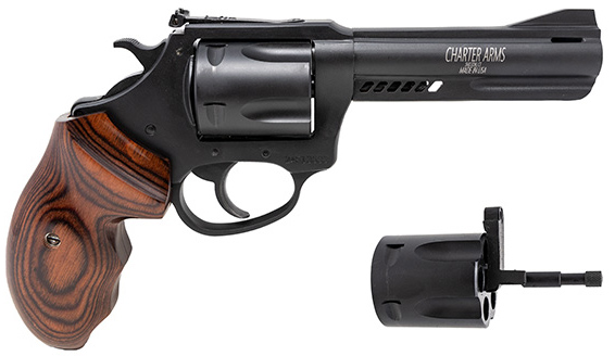 CHARTER ARMS MAG PUG PIT BULL 9MM 357MAG 4.2 AS WALNUT