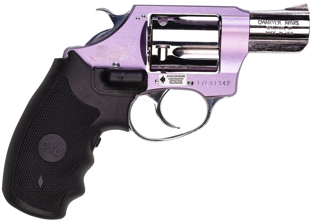 CHARTER ARMS UNDERCOVER LITE 38SPL LAVENDER CHIC LADY 2