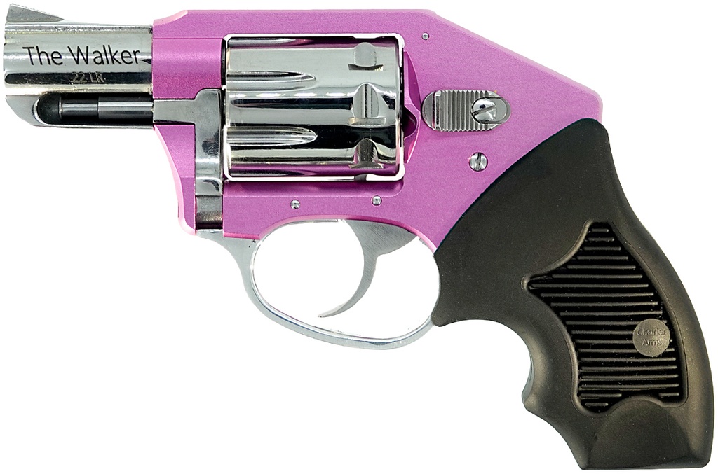 CHARTER ARMS WALKER 22LR 2 PINK HI POLISH 8RD SHOOTER