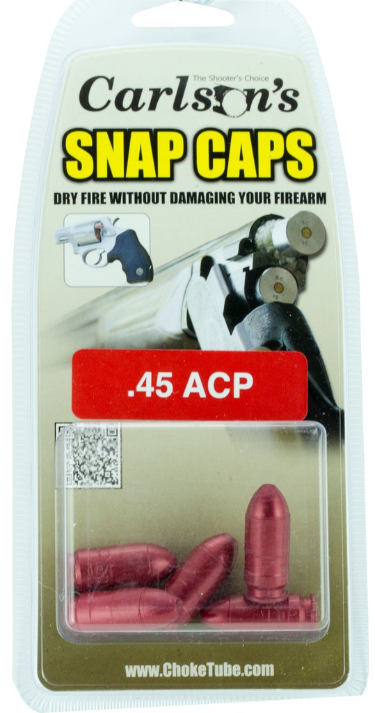 CARLSON'S SNAP CAPS 45ACP 5PK