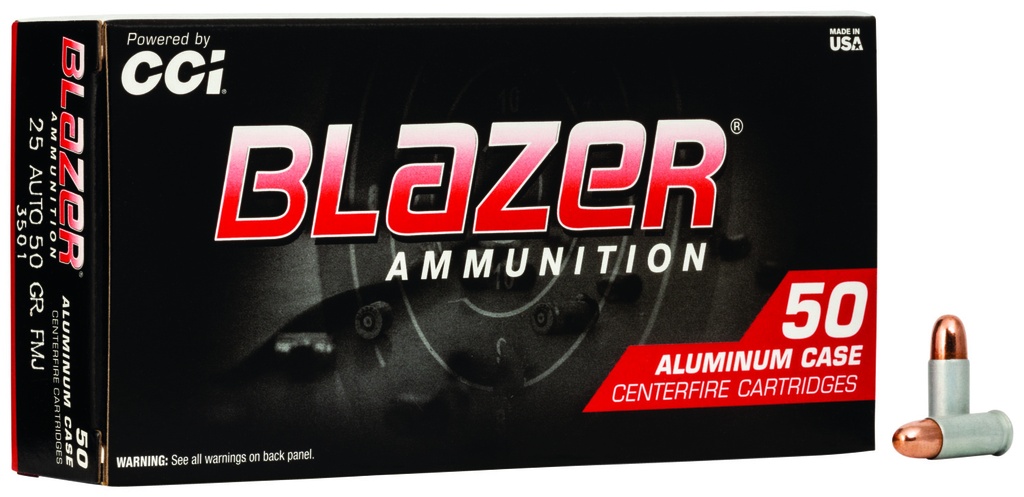 BLAZER 25ACP 50GR FMJ 50/20