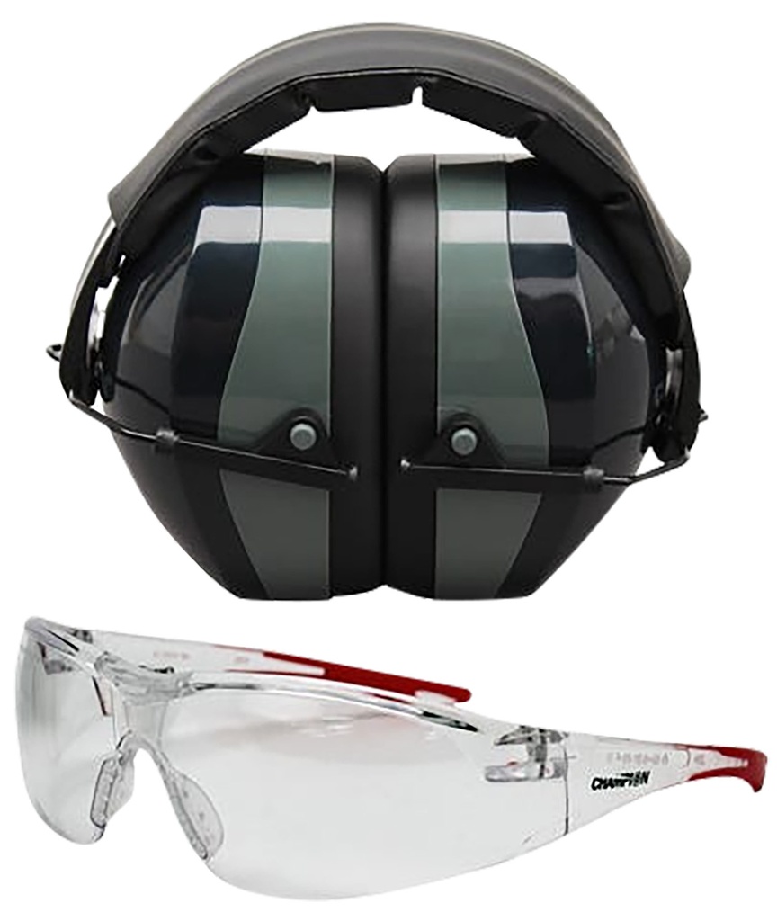 CHAMPION BALLISTIC EYES & EARS COMBO BLK