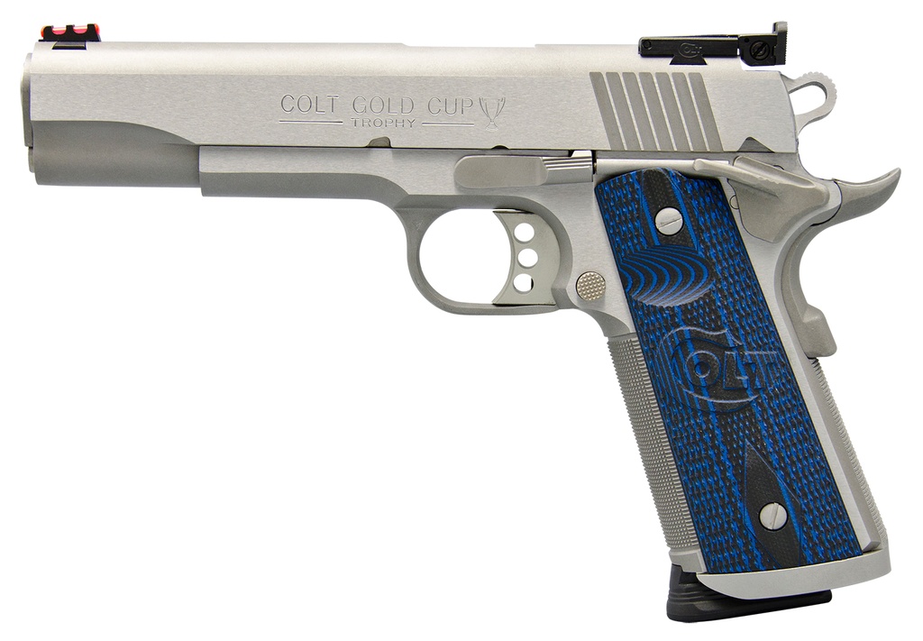 Colt GOLD CUP TROPHY 38SPR SS 5"
