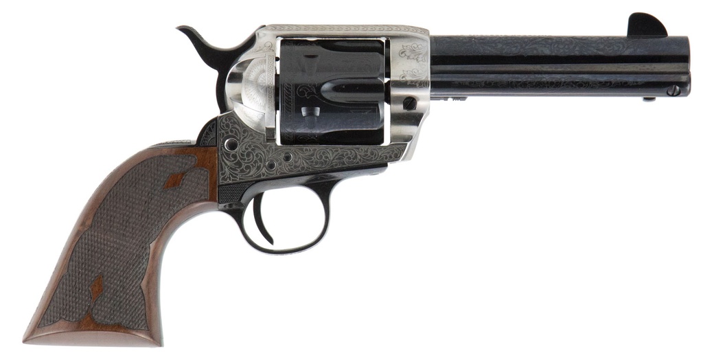 CIMARRON FIREARMS CO PIETTA FRONTIER 45LC 1873 SA 4.75 SILVER