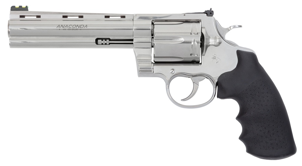 COLT ANACONDA 44MAG 6 SS FOS RUBBER GRIP 6RD