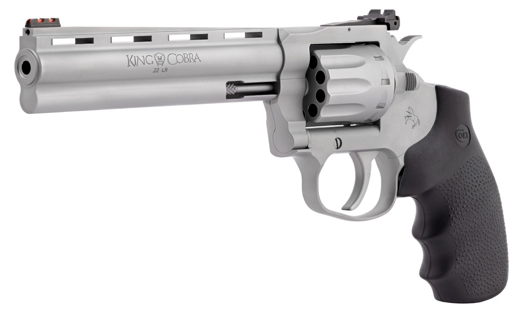 COLT KING COBRA 22LR 6 MATTE SS HOGUE 10RD