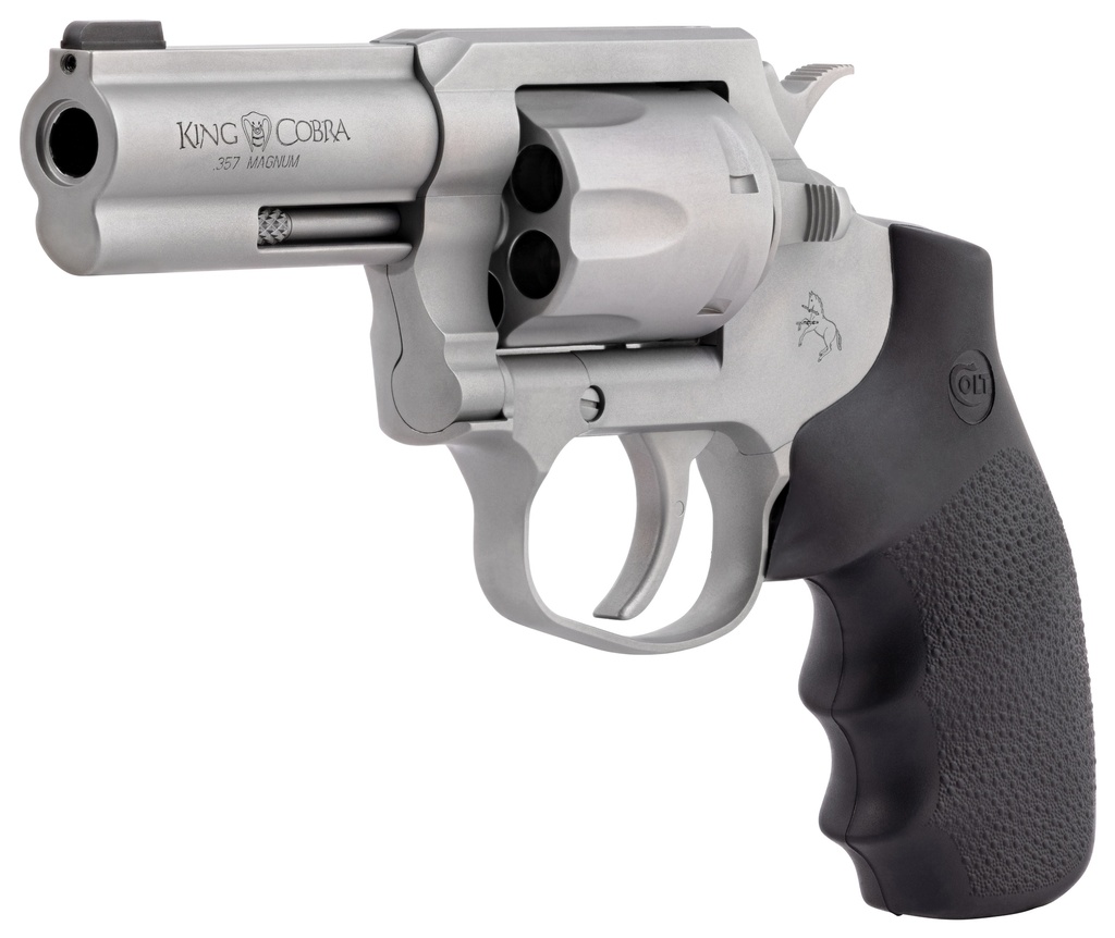 COLT KING COBRA 357MAG 3 MATTE SS HOGUE GRIP