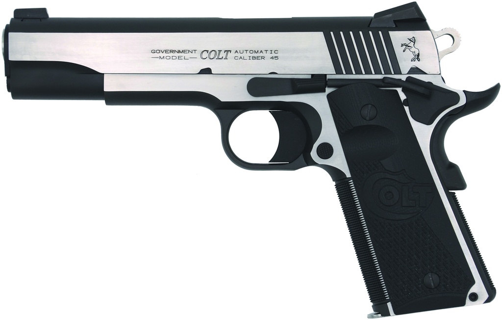 COLT COMBAT ELITE GOVT 45ACP 5 TWO TONE BLEM