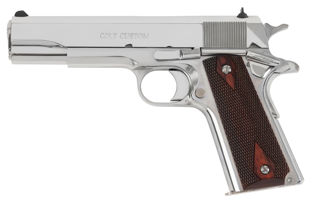 COLT 1911 CLASSIC 38SUP 5 BRIGHT STAINLESS SHOOTER