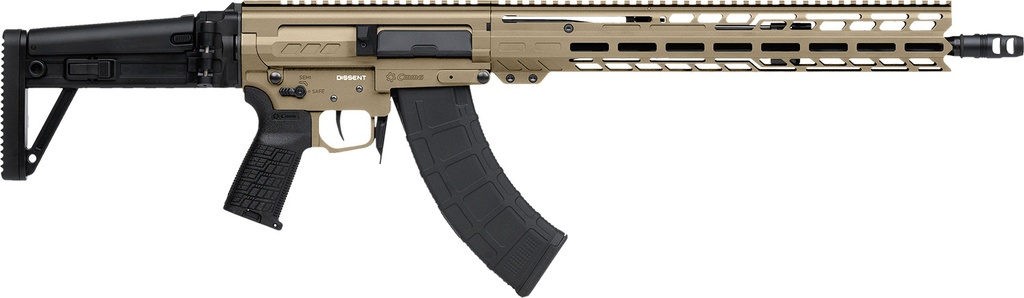 CMMG DISSENT MK47 7.62X39 16.1 COYOTE TAN