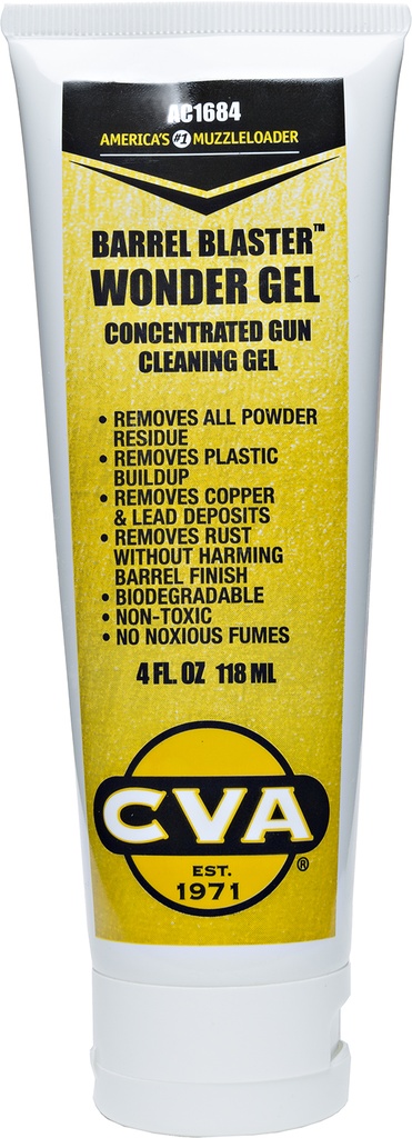 CVA BBL BLASTER WONDER GEL SOLVENT 4oz
