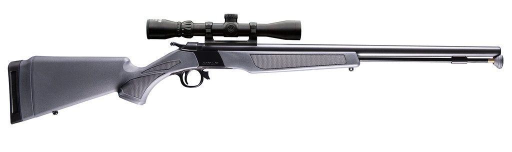 CVA WOLF STEALTH GRY 50CAL 24 SCOPE