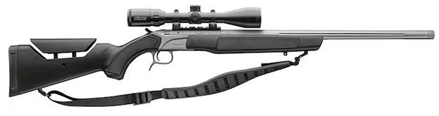 CVA ACCURA MR-X SS BLACK 50CAL 26 SCOPED