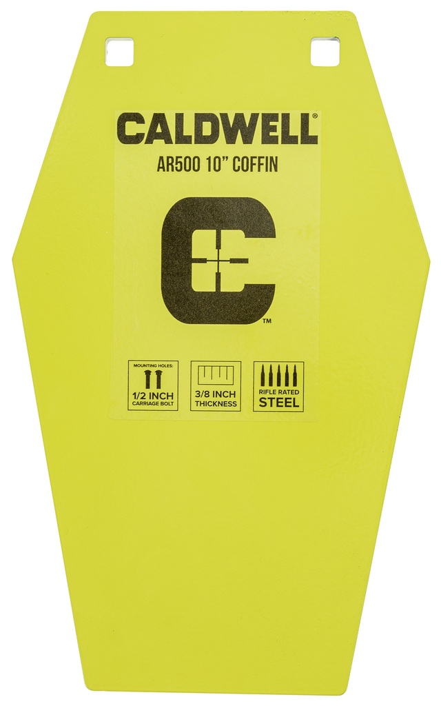 CALDWELL AR500 10 COFFIN
