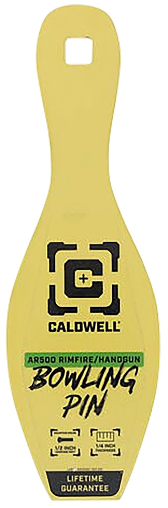 CALDWELL AR500 1/4 RIMFIRE BOWLING PIN TARG