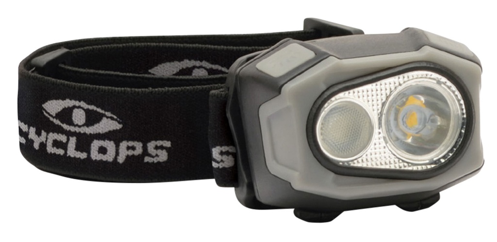 CYCLOPS 400 LUMEN RECHARGE LED HEADLAMP