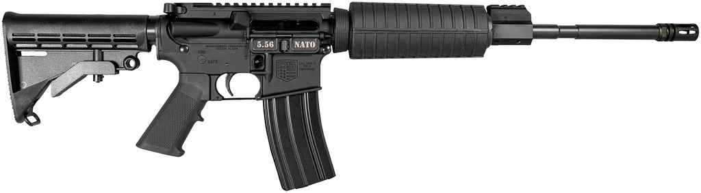 DIAMONDBACK FIREARMS CARBON DB15 5.56 16 GAS BLOCK RAIL