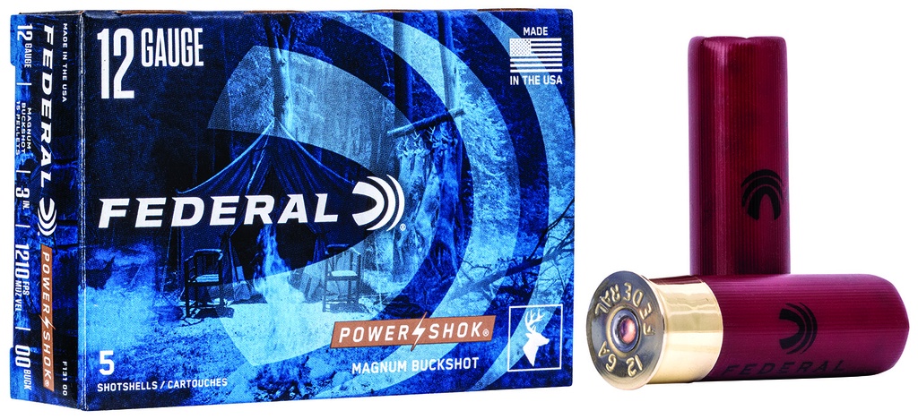 FEDERAL AMMO CLASSIC 12GA 3 00 BUCK 15P 5/50