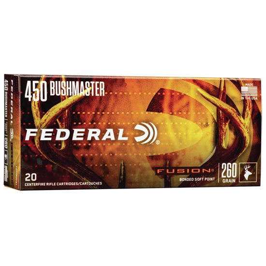 FEDERAL AMMO FUSION 450BM 260GR 20/10