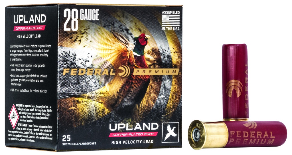 FEDERAL AMMO WING-SHOK HV 28GA 2.75 .75OZ #6 25/10