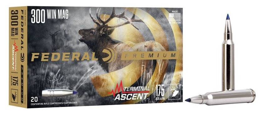 FEDERAL AMMO TERMINAL ASCENT 300WIN 175GR 20/10