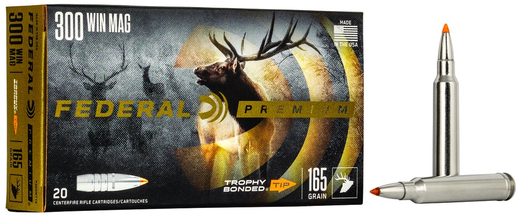 FEDERAL AMMO VITAL-SHOK 300WIN 165GR TB TIP 20/10