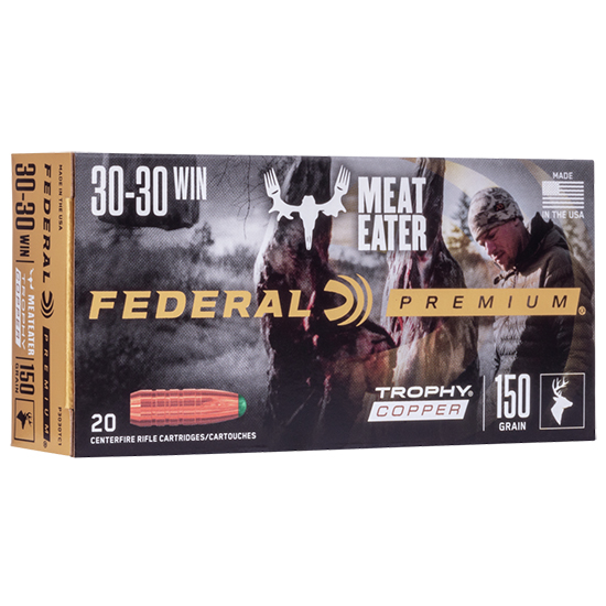FEDERAL AMMO VITAL-SHOK 30-30WIN 150GR T COPPER 20/10