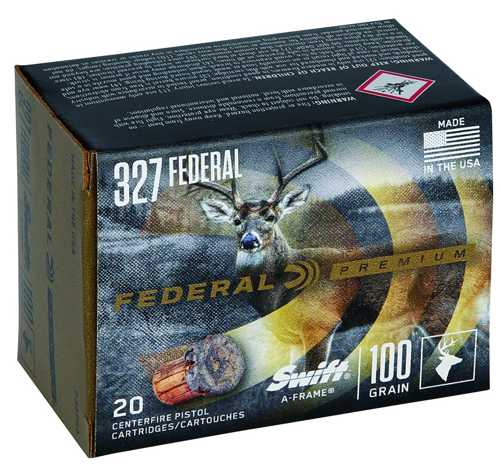 FEDERAL AMMO SWIFT A-FRAME 327FED 100GR JHP 20/10