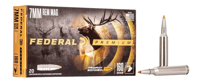 FEDERAL AMMO VITAL-SHOK 7MMREM 160GR TB TIP 20/10