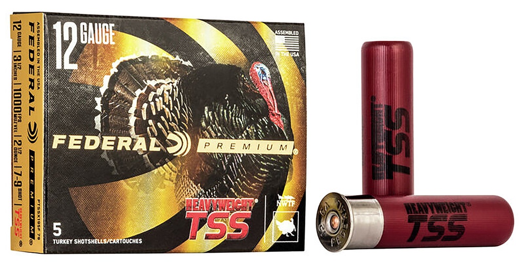FEDERAL AMMO HEAVYWEIGHT TSS 12GA 3.5 2.5OZ 7/9 TKY 5/10
