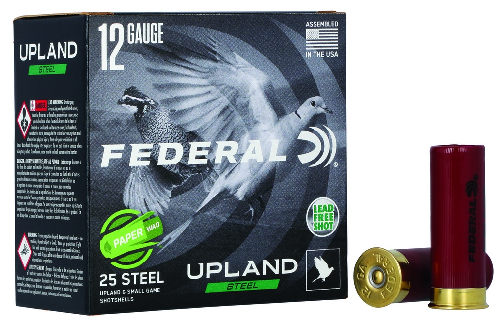 FEDERAL AMMO UPLAND STEEL 12GA 2.75 1OZ #7.5 25/10