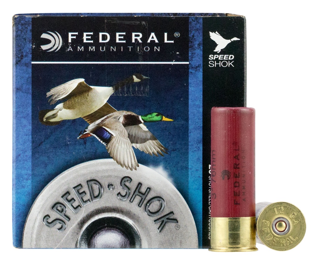FEDERAL AMMO SPEED-SHOK HV 12GA 3 1-1/4OZ #1 25/10