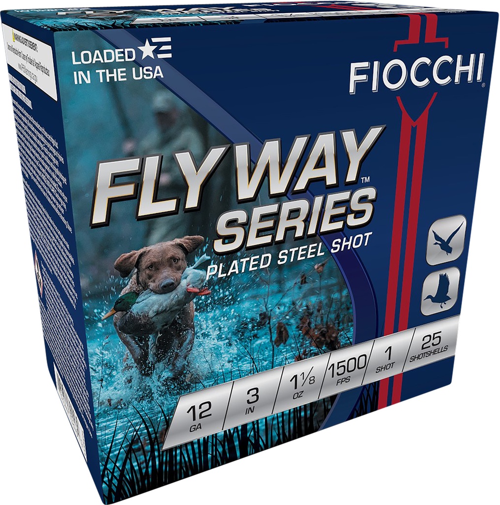 FIOCCHI AMMO FLYWAY 12GA 3 1 1/8OZ #1 25/10