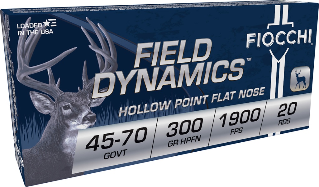 FIOCCHI AMMO FIELD 45-70 300GR HPFN 20/10
