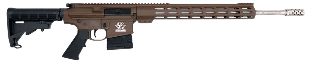 GREAT LAKES FIREARMS AR-10 6.5CREED 20 BUCK BROWN/SS 10RD