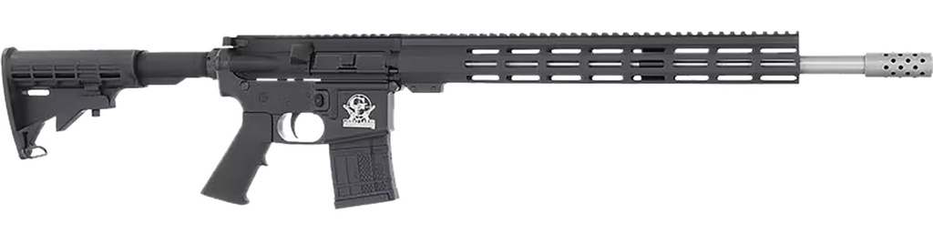 GREAT LAKES FIREARMS AR-15 450BM 18 BLK/SS 5RD
