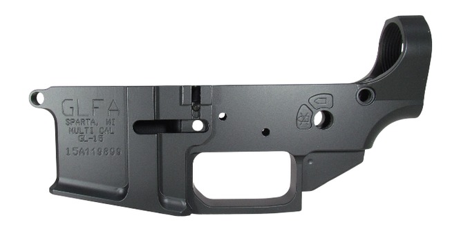 GREAT LAKES FIREARMS AR-15 STRIPPED LOWER RECEIVER BLACK