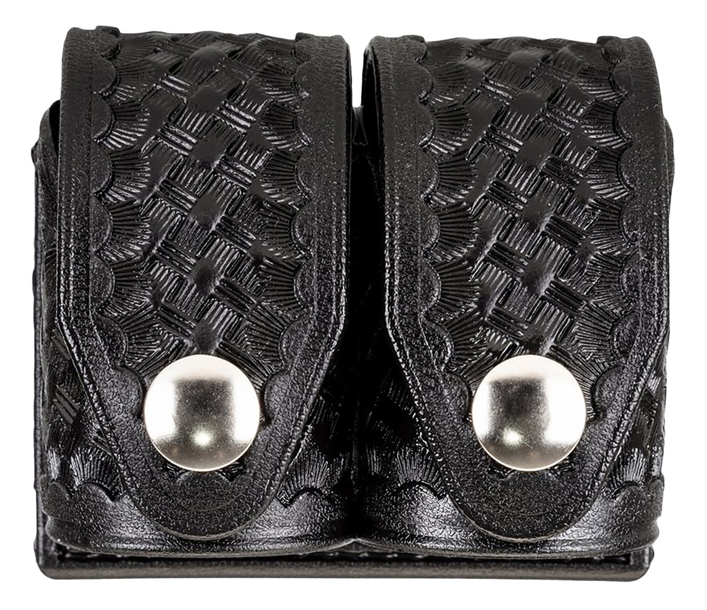 HKS CASE BASKETWEAVE BLACK DBL SIDE BY SIDE
