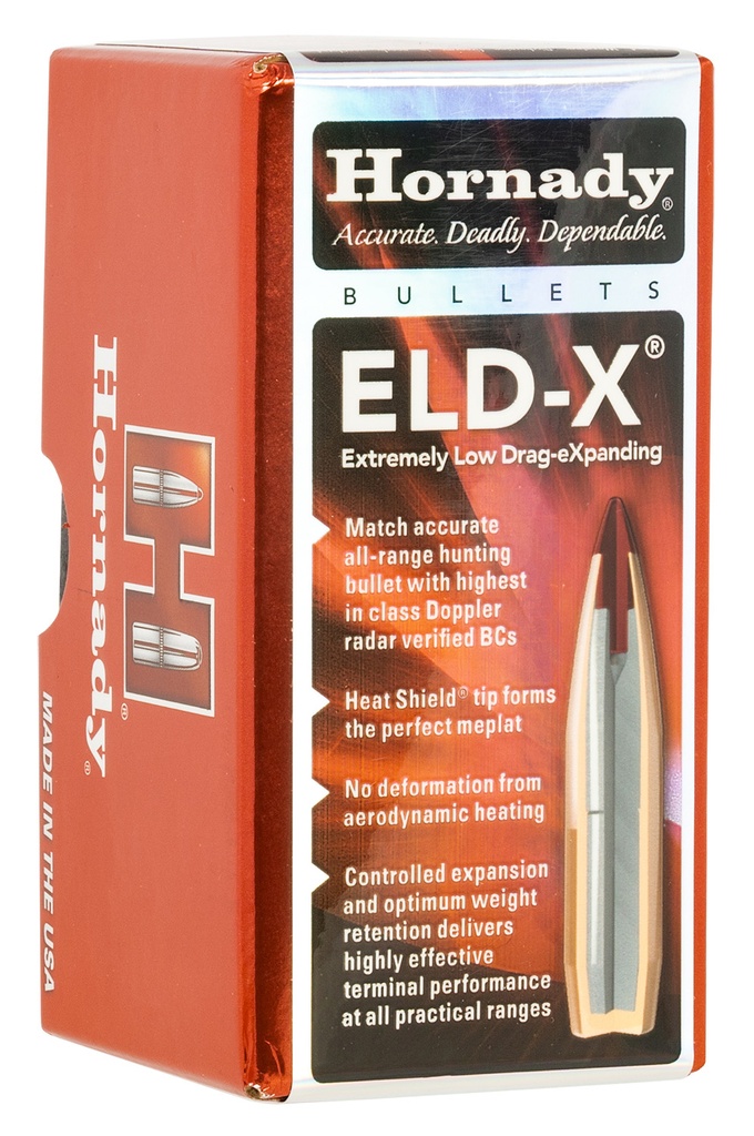 HORNADY BLT 22CAL .224 80GR ELD-X 100/25
