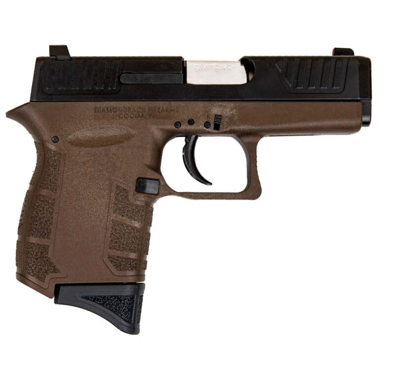 Diamondback Firearms DB9 GEN IV 9MM BLACK/BRONZE 3" 6+1
