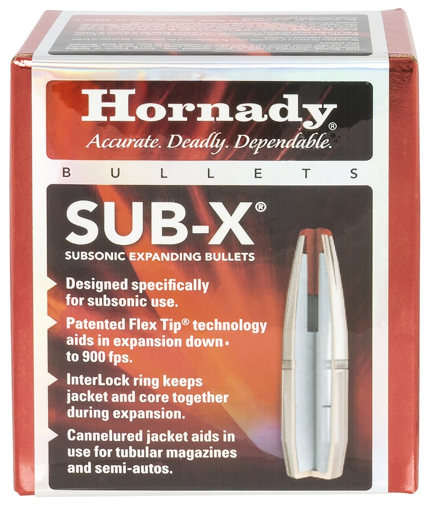 HORNADY BLT 30CAL 175GR SUB-X .308 100/15