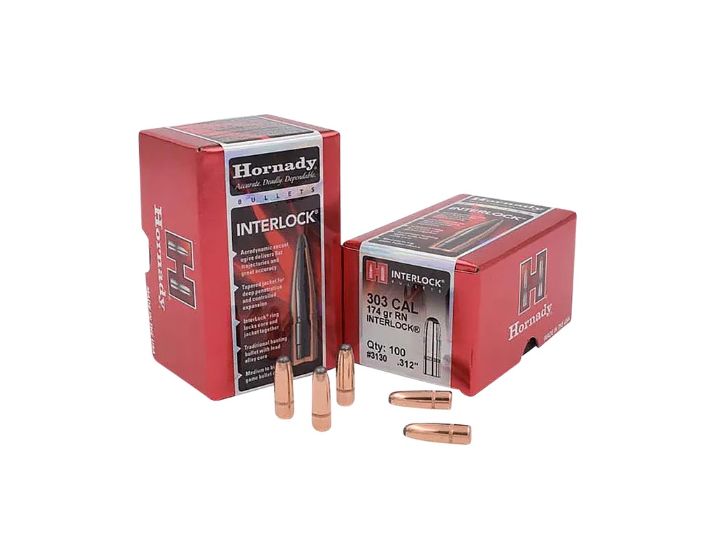 HORNADY BLT 303CAL 7.7 JAP 174GR RN .312 100/15
