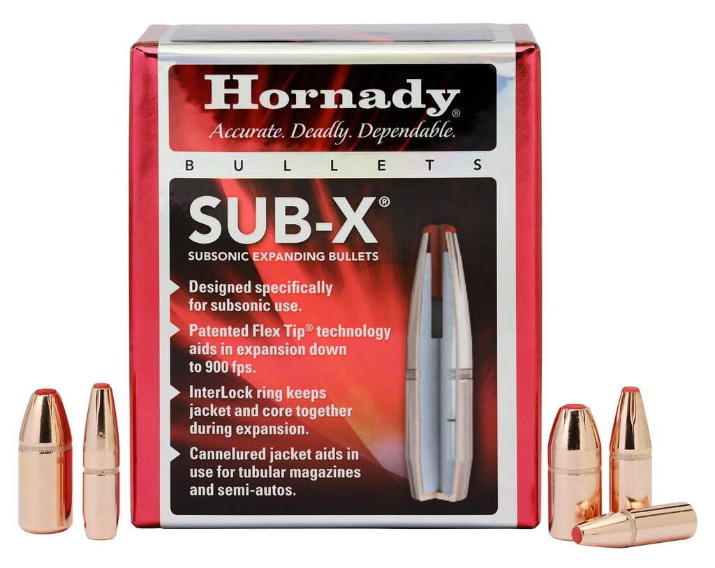 HORNADY BLT 35CAL 250GR SUB-X .357 100/15