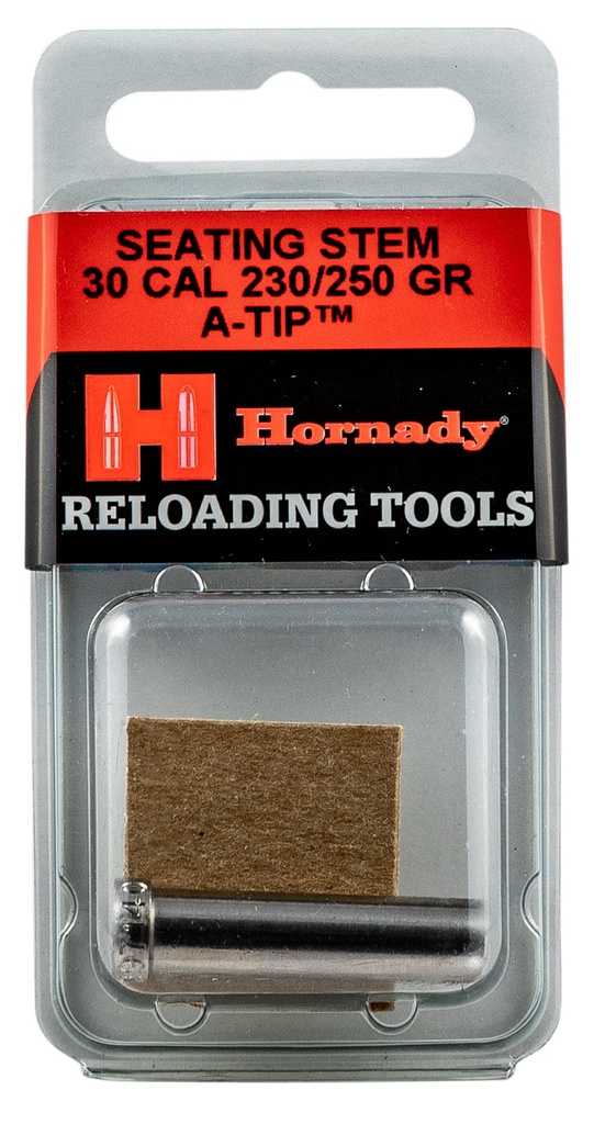 HORNADY MATCH SEATING STEM 30CAL 230/250GR A-TIP