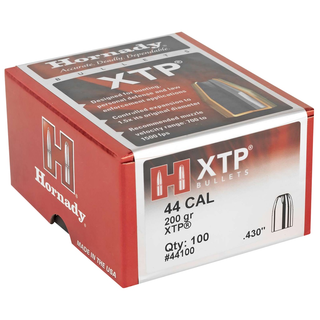 HORNADY BLT 44CAL 200GR HP XTP .430 100/15