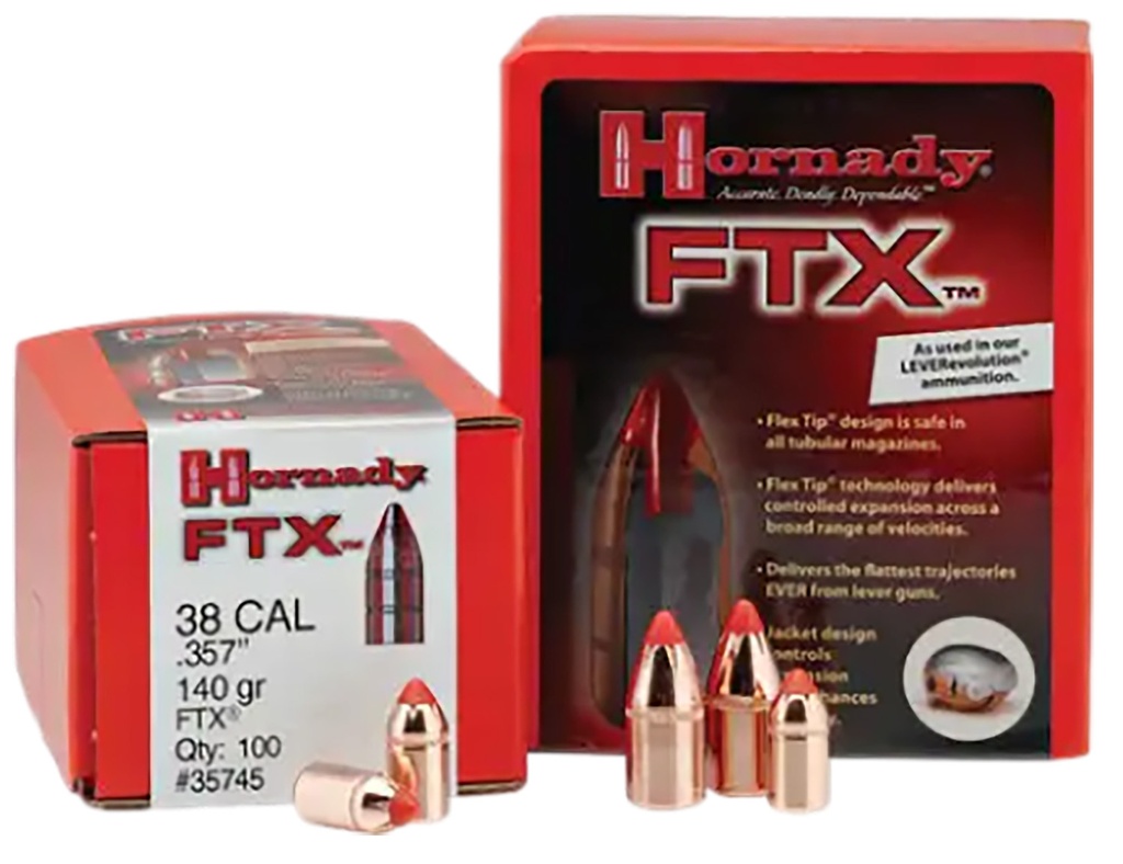 HORNADY BLT 45CAL .452 200GR FTX 50/25