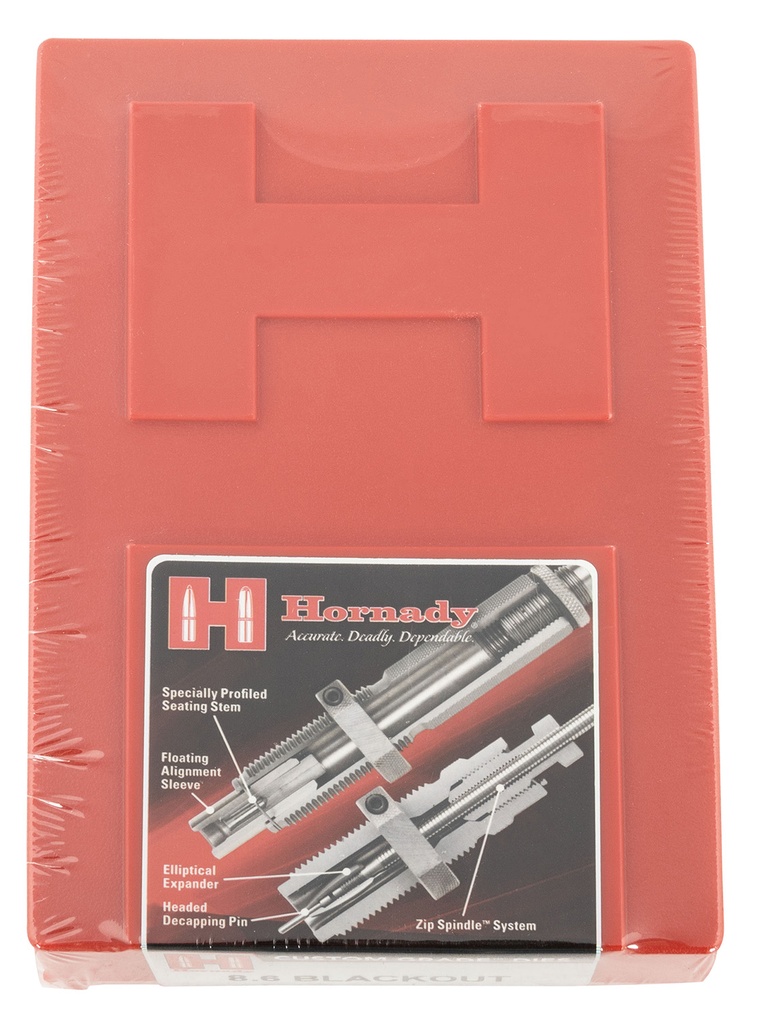 HORNADY DIE SET 2 8.6 BLACKOUT 1/5