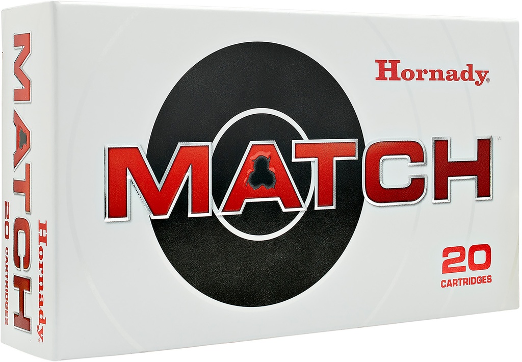 HORNADY MATCH 308WIN 178GR BTHP 20/10