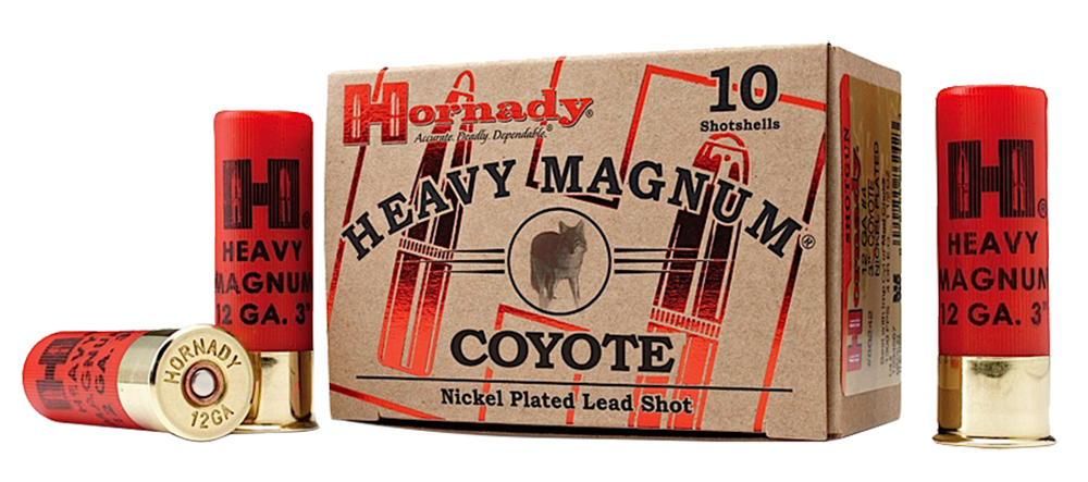 HORNADY HEAVY MAG COYOTE 12GA 3 BB NKL 10/10