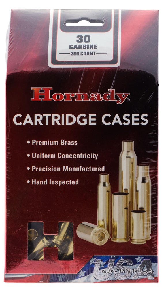 HORNADY BRASS 30CAR UNPRIMED 200/5
